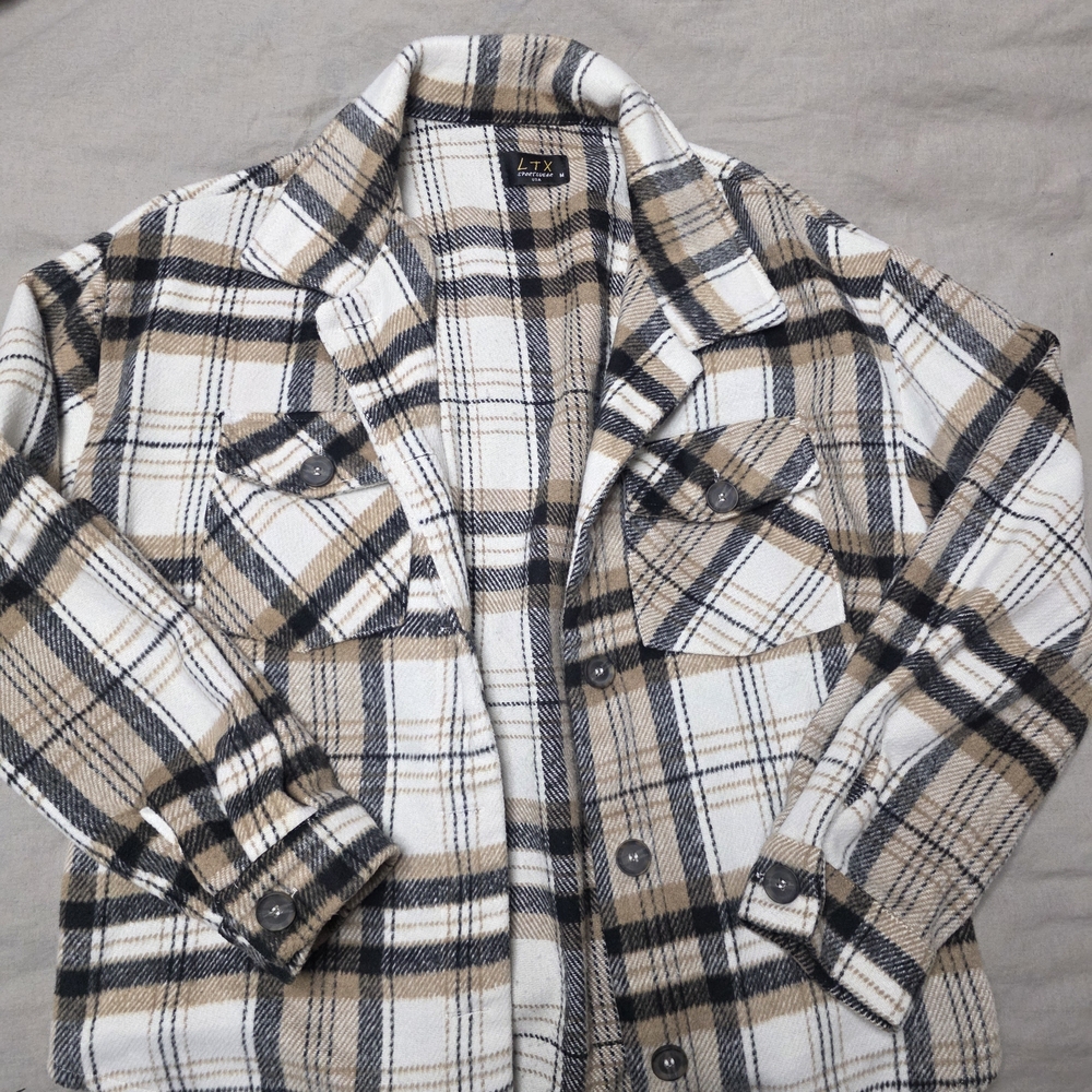 Womens Shaket - Black, White, and Tan